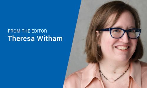 CUES managing editor and publisher Theresa Witham