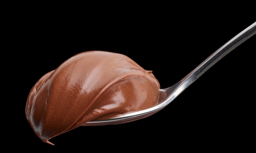 chocolate pudding spoon