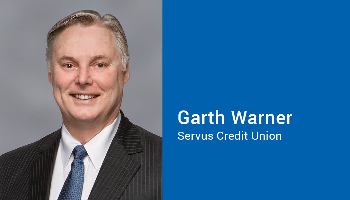 Garth Warner of Servus Credit Union