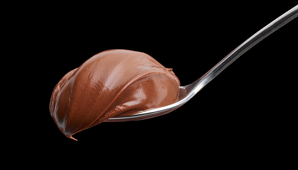 chocolate pudding spoon
