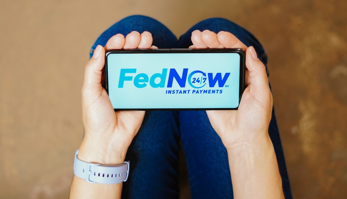 smartphone FedNow instant payments