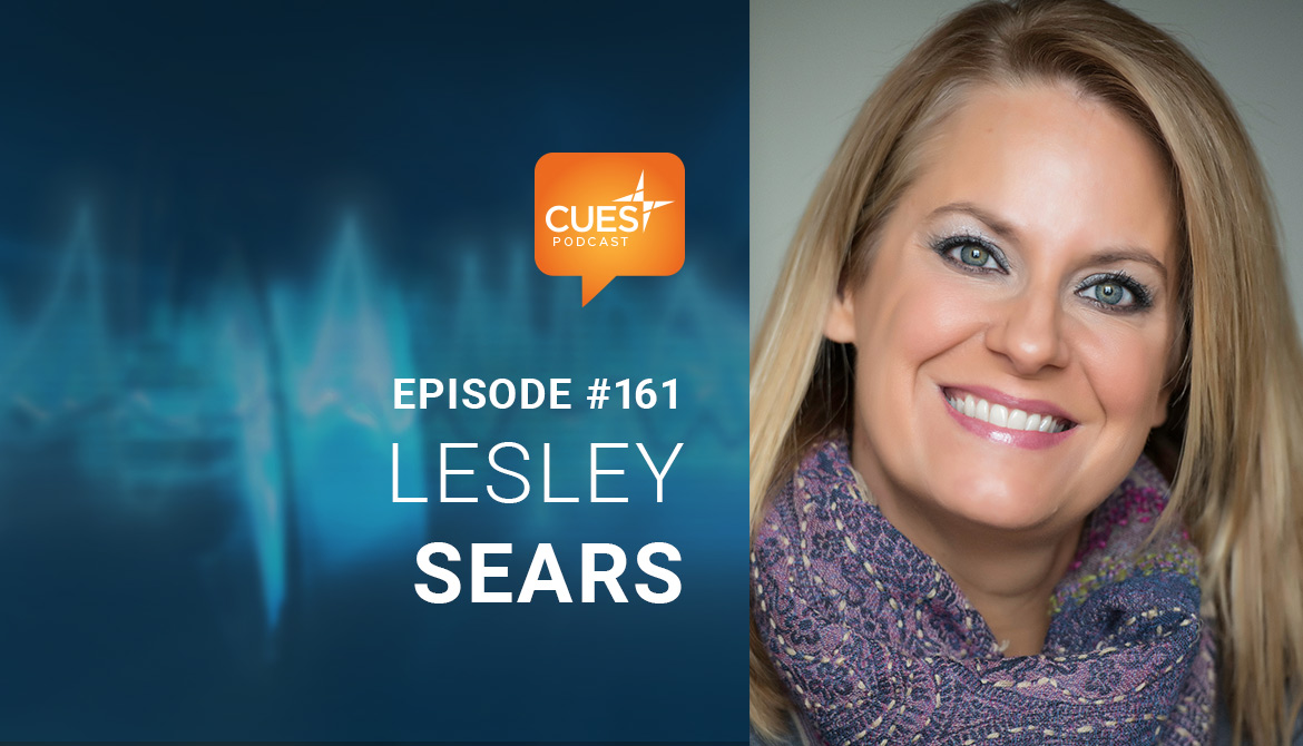 Lesley Sears on the CUES podcast