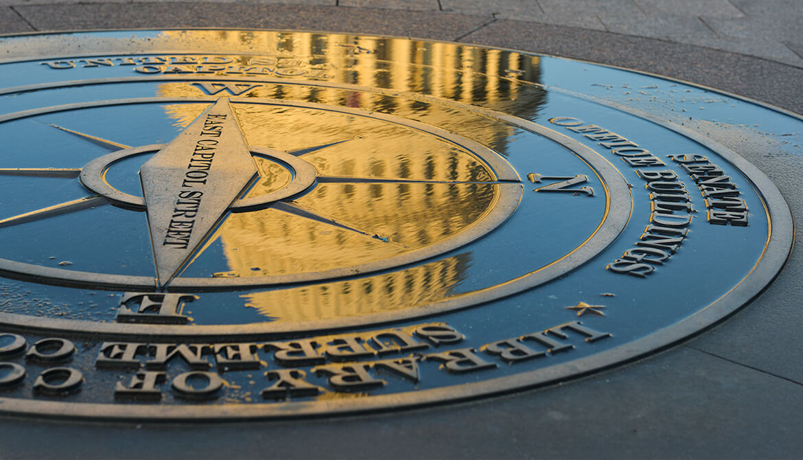reflection of capitol building in water