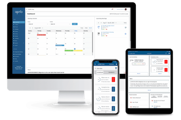 Aprio board portal dashboard