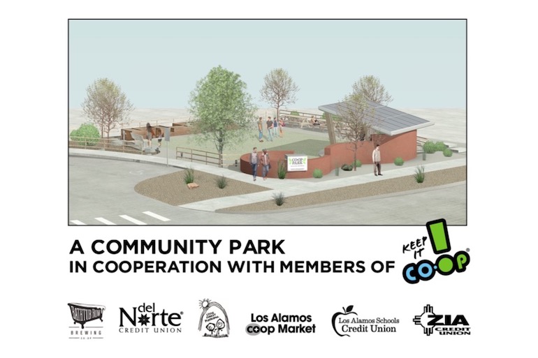 illustration for the planned Co-Op Park