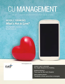 April 2021 CU Management magazine