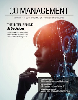 August 2023 CU Management magazine cover