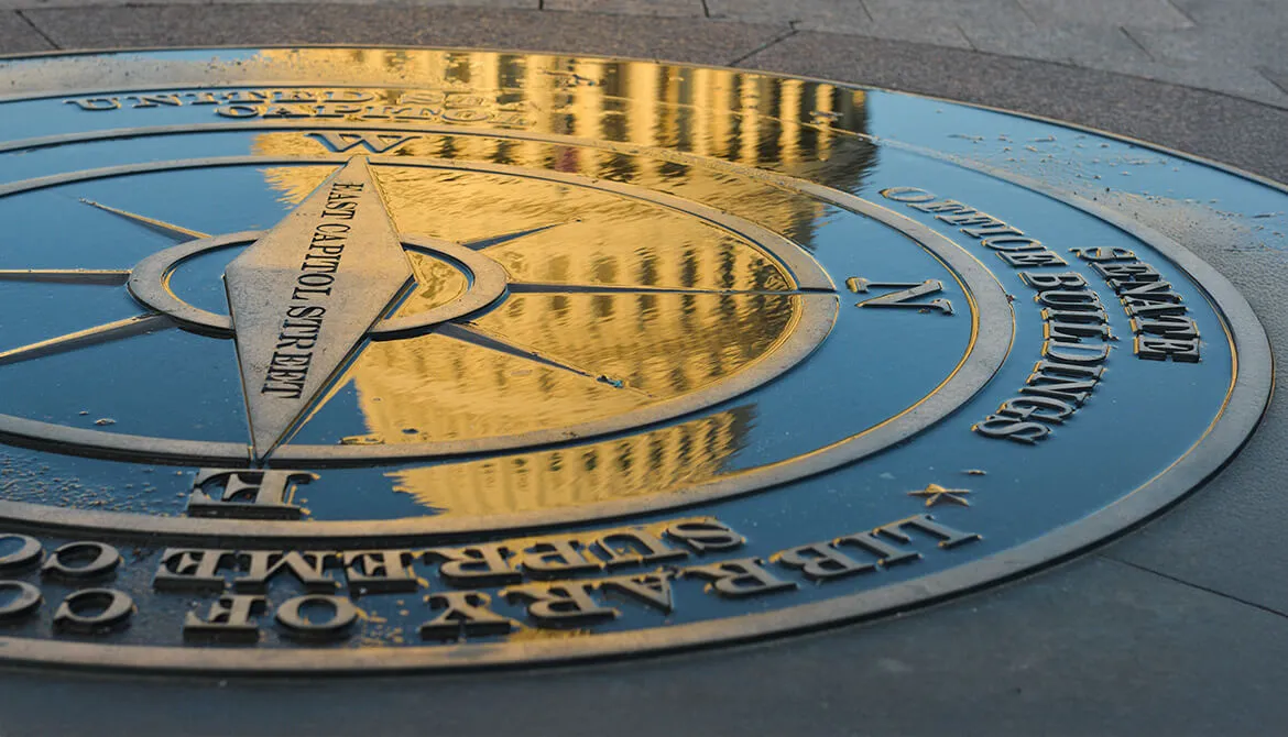 reflection of capitol building in water