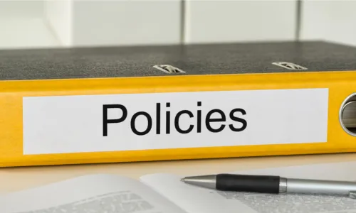 Folder with the label Policies