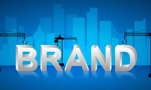 construction cranes around the word brand