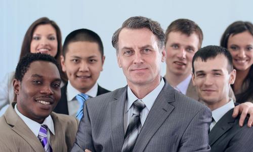 diverse group of executives