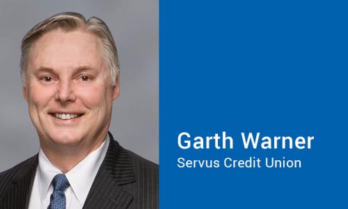 Garth Warner of Servus Credit Union