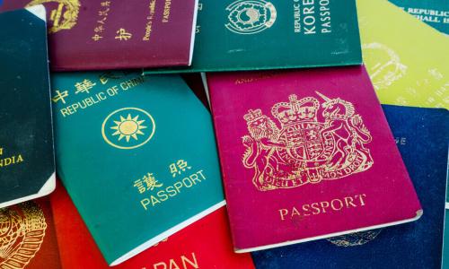 passports from many countries