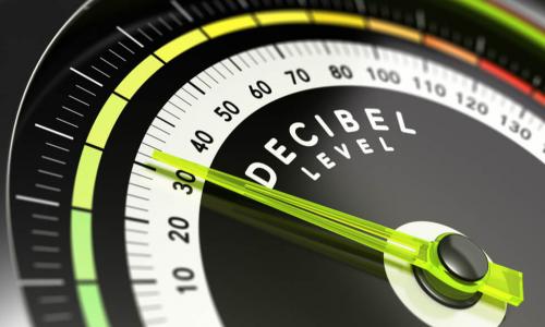 noise gauge for decibels