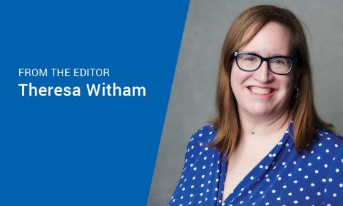 CUES managing editor and publisher Theresa Witham