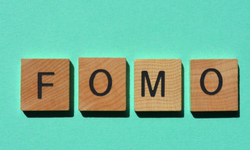 FOMO tiles fear of missing out