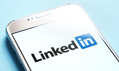 linkedin on smartphone