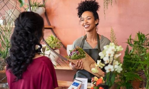 mobile wallet women florist