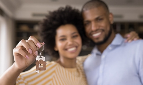 minority homeowners with house keys